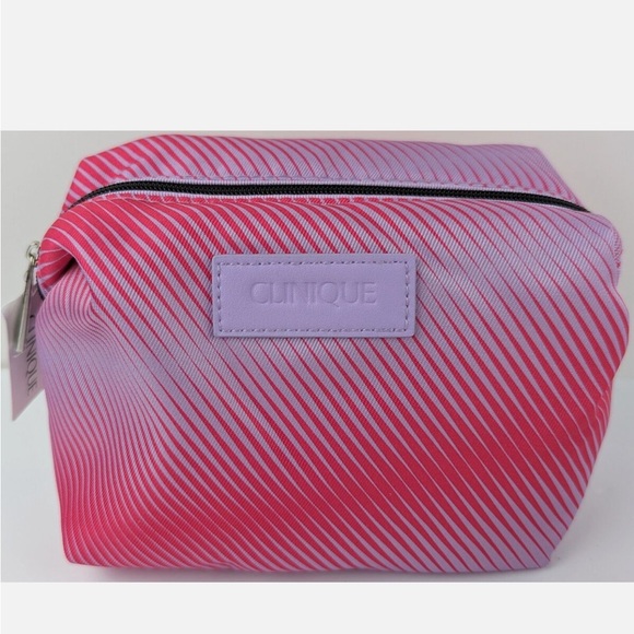 New Clinique lavender and pink 8 piece cosmetics travel set - Picture 5 of 7